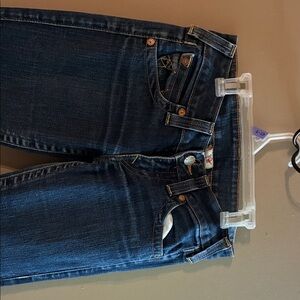 True Religion Women's Boot Cut Jeans in Deep Indigo